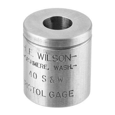 L.E. Wilson Pistol Max Gage 40 S&W Reloading Tool