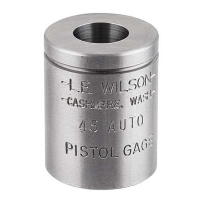 L.E. Wilson Pistol Max Gage 45 ACP Reloading Tool