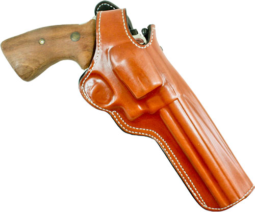DeSantis Dual Angle Hunter Right Hand Smith and Wesson N Frame 6-6.5 Inch Tan Leather Holster