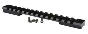 Warne Mountain Tech Picatinny Rail Black Anodized Aluminum Accessory