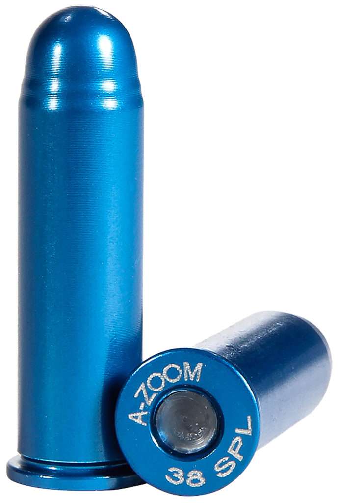 A-Zoom 38 Special Revolver Blue Dummy Rounds 12 Pack