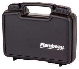 Flambeau Safe Shot Pistol Pack Black Polymer Handgun Case