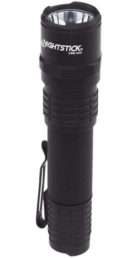 Bayco Nightstick USB-320 Rechargeable EDC Flashlight Accessory