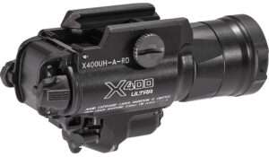 Surefire X400UH-A-RD Ultra 1000 Lumen White LED Red Laser Gun Mounted Accessory