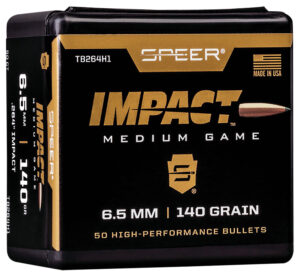 Speer Impact 6.5 Creedmoor 140 Grain Rifle Ammunition 50 Round