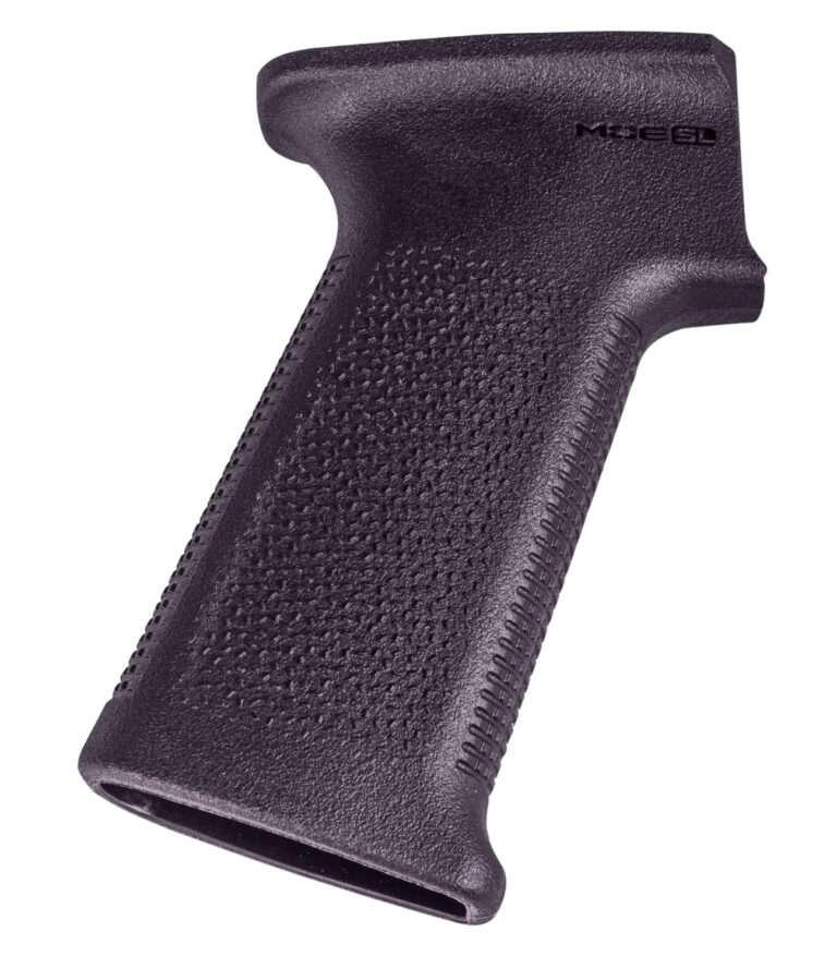 Magpul MOE SL Aggressive Textured Plum Polymer AK Grip Accessory
