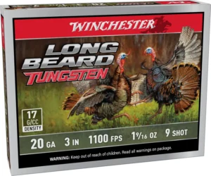Winchester 20 Gauge 3 Inch Number 9 Long Beard Shotgun Ammunition