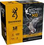 Browning Ammo B193411232 Wicked Wing XD 12Gauge 3" 1 1/4oz 2Shot 25 Per Box/10 Case