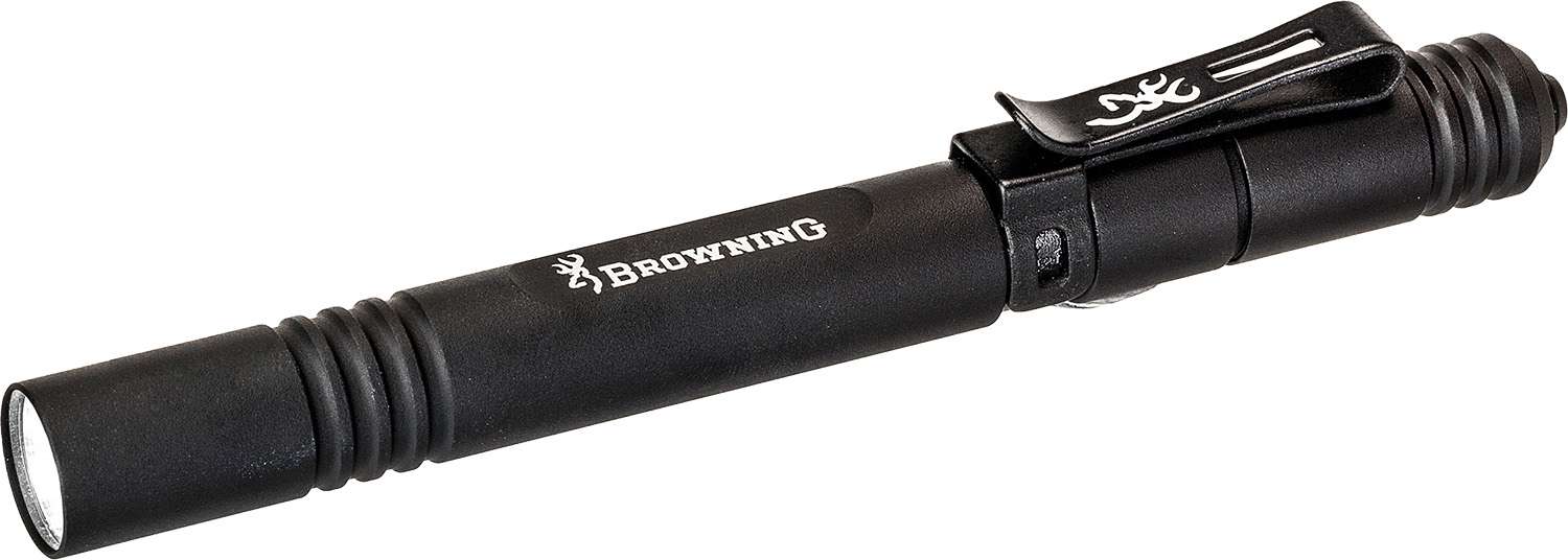 Browning Microblast 2 AAA Pen Light 1 Browning Microblast 2 AAA Pen Light Black 60 Lumens White LED Accessory