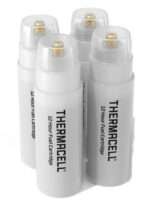 Thermacell C4 Repellent Refill White Effective 15 ft Odorless Scent Fuel Cartridge Repels Mosquito Effective Up to 48 hrs 4 Per Pkg