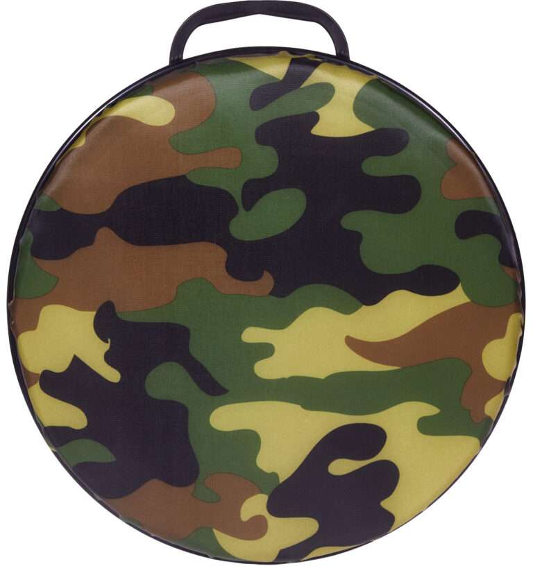 Vanish Bucket Lid Swivel Seat Camo Foam Accessory