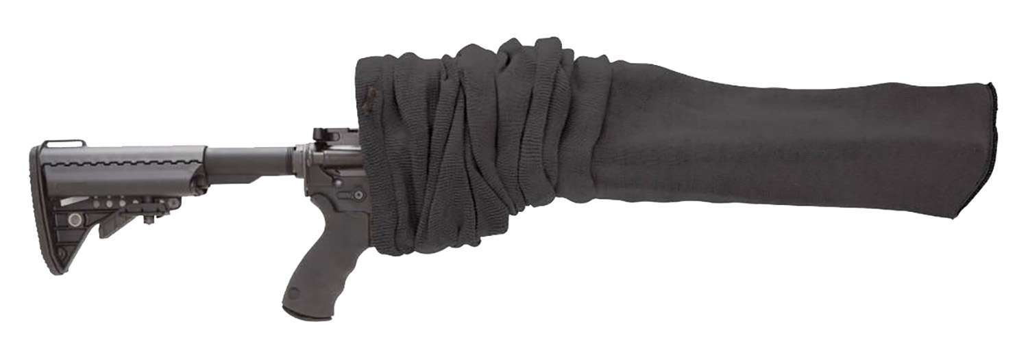 Tac Six 13255 Tactical Rifle Gun Sock fits Tactical Firearms w/wo Scope Up To 55" Long, Silicone Treated, Cinch Closure