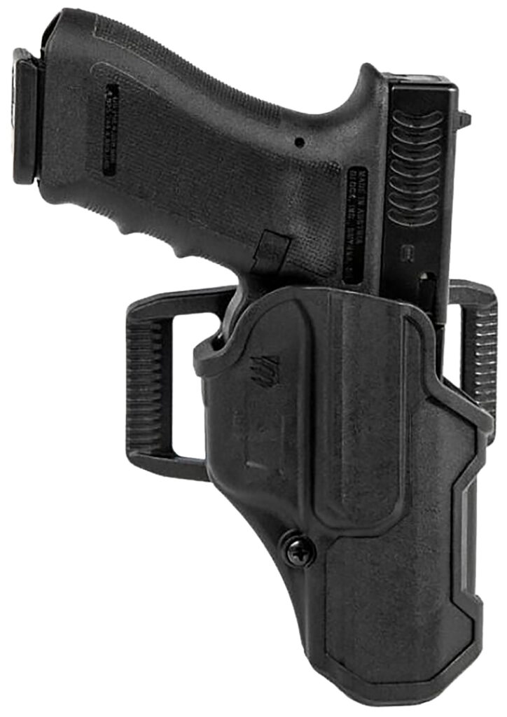 Blackhawk T-Series Black Polymer Outside Waistband Duty Holster