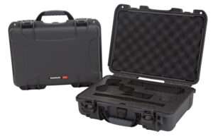 Nanuk 910 Classic 2 Up Pistol Case Graphite Polymer Accessory