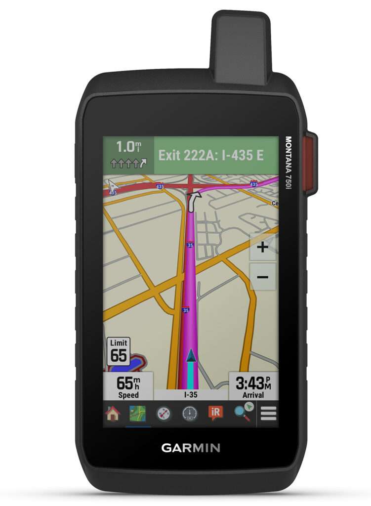 Garmin Montana 750i GPS Navigation Handheld Device