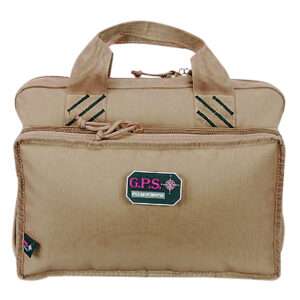 G Outdoors Quad Tan Four Handgun Bag Accessory