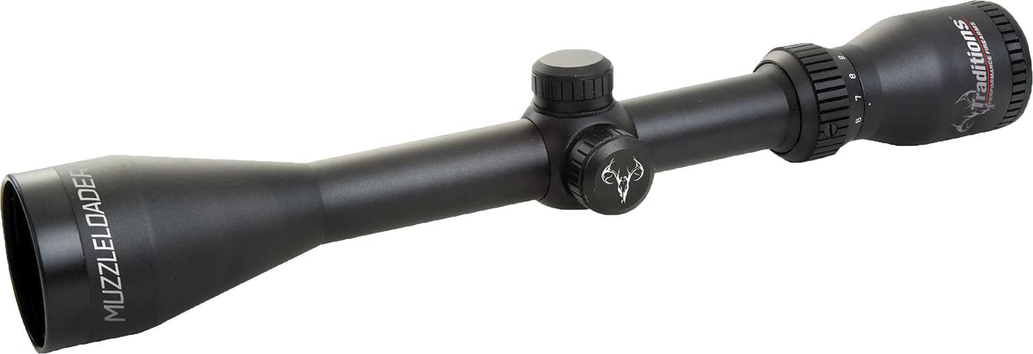 Turner Fabrications Muzzleloader Scope 3-9x40mm 1 Turner Fabrications Muzzleloader Scope 3-9x40mm Matte Black Illuminated Rangefinder