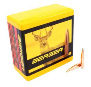 Berger Bullets Elite Hunter Outer Limits 25 Caliber 133 Grain Boat Tail Reloading Bullet