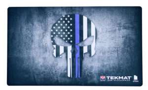 TekMat Blue Line Punisher Door Mat 42 Inch Multi Color Rubber Accessory