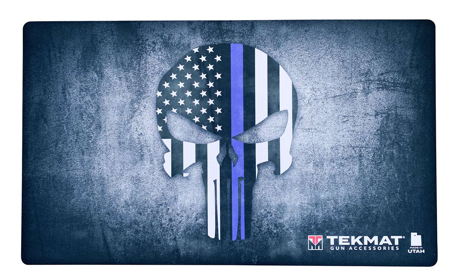 TekMat Blue Line Punisher Door Mat 42 Inch 1 TekMat Blue Line Punisher Door Mat 42 Inch Multi Color Rubber Accessory