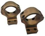 Talley HC730735 Scope Mount/Ring Combo  Burnt Bronze Aluminum 30mm Tube X-Bolt Low Rings Short/Long Action 0 MOA