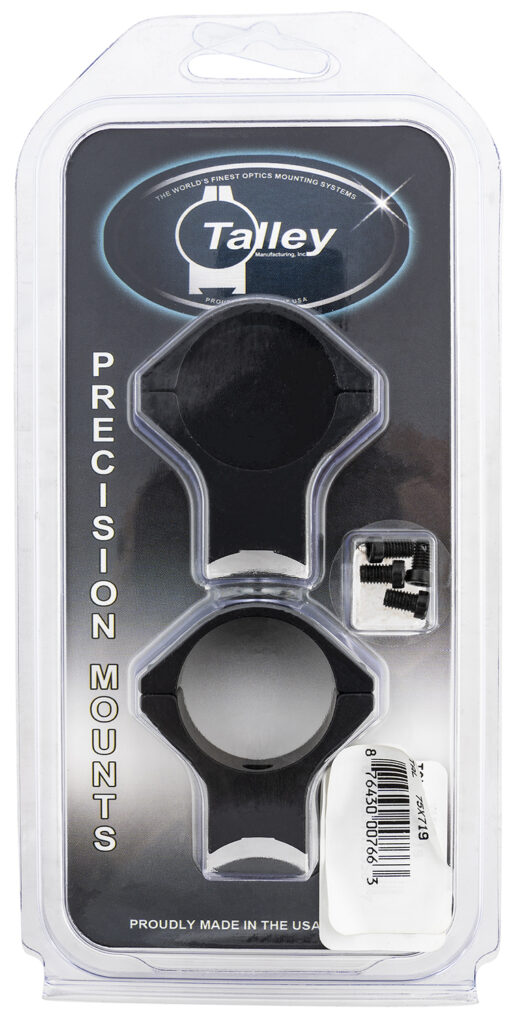 Talley Scope Mount Ring Combo 30mm High Black Accessory