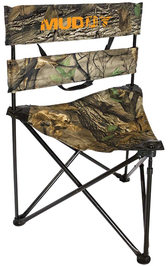 Muddy Outdoors MUD-MGS300 Folding Tripod Ground Seat Camo Accessory