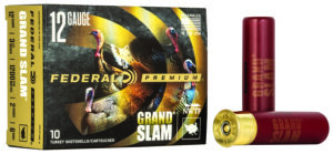 Federal Premium Grand Slam 12 Gauge 3.5 Inch 2oz Number 6 Shot 10 Round Shotgun Ammunition
