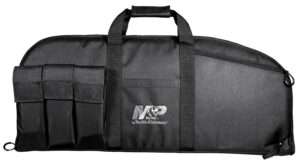 M&P Accessories Duty Series Large Black Rifle Case with 5 Exterior Magazine Pouches