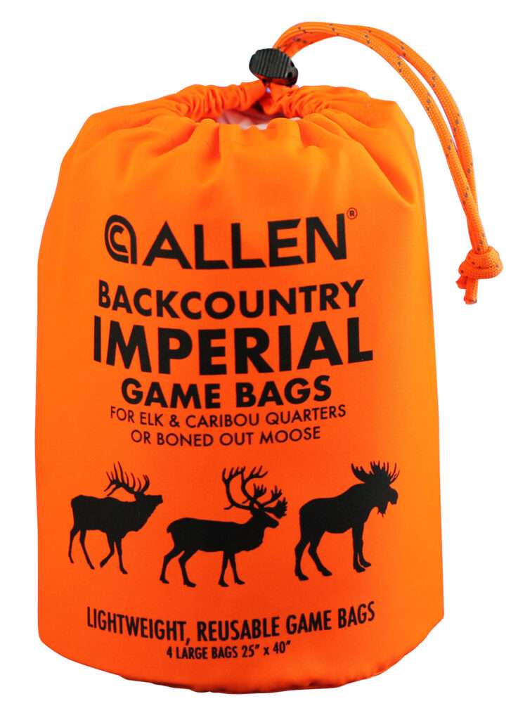 Allen Company BackCountry Imperial Elk Game Bag Set Orange Polyester Accessory
