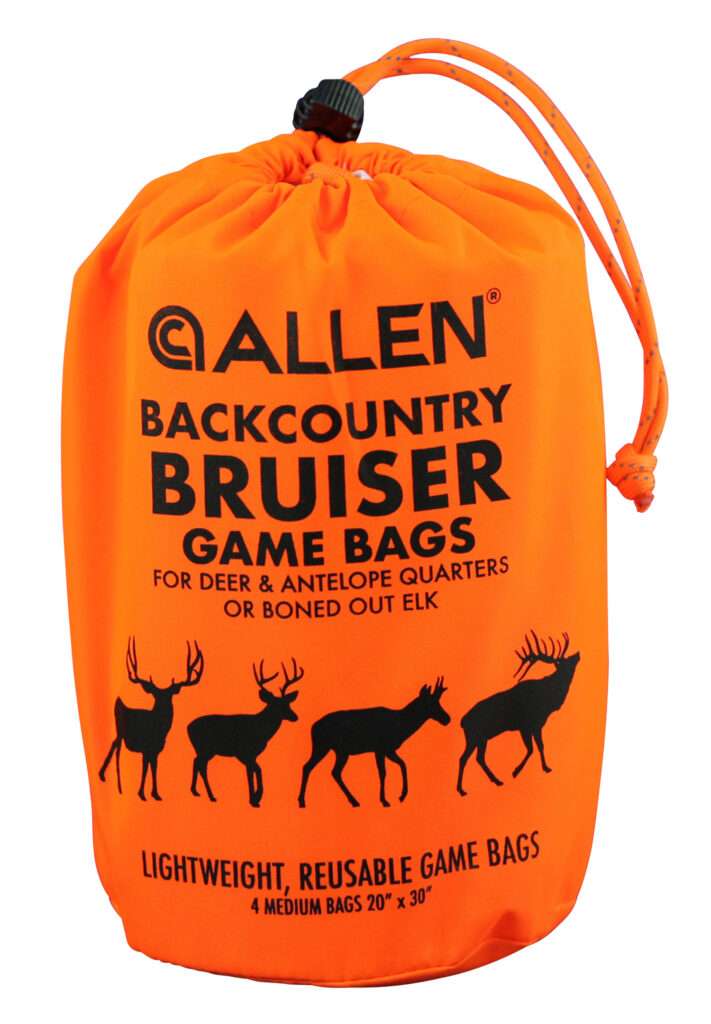 Allen Company BackCountry Bruiser Deer Game Bag Set Orange Polyester 4 Bags Accessory