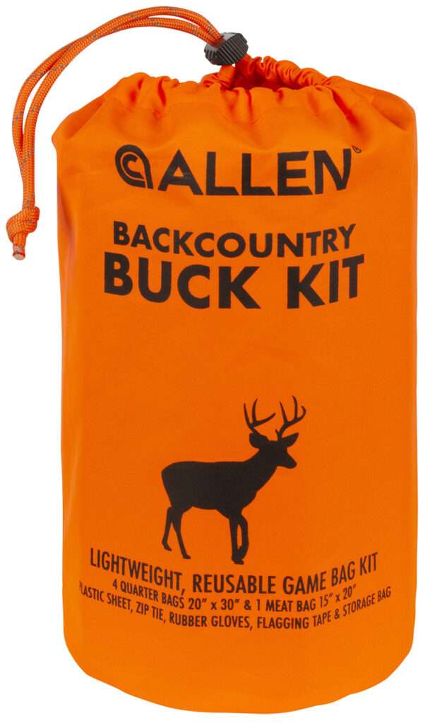 Allen Company BackCountry Buck Orange Polyester Cleaning Kit