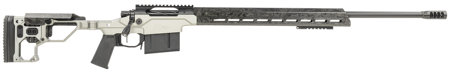 Christensen Arms 8010307300 Modern Precision 6.5 PRC 5+1 24" Threaded Carbon Fiber Barrel, Black Nitride Finish, Tungsten Anodized Folding Stock, Polymer Grip 1 Christensen Arms 8010307300 Modern Precision 6.5 PRC 5+1 24" Threaded Carbon Fiber Barrel, Black Nitride Finish, Tungsten Anodized Folding Stock, Polymer Grip