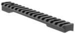 Talley PLM258763 Fierce Picatinny Rail Black Anodized Long Action 20 MOA
