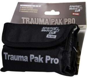 Adventure Medical Kits Trauma Pak Pro Stop Bleeding Black Cleaning Kit