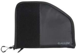 Allen Company Pistol Case with Magazine Pouch Black Nylon Full-Size Handgun Accessory