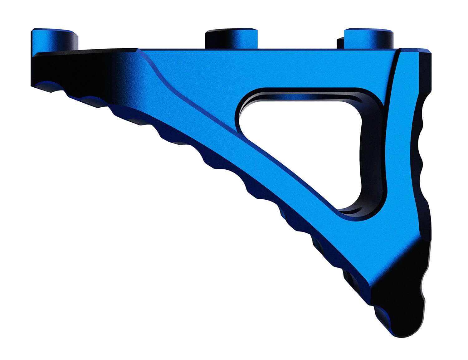 Rise Armament Micro Hand Stop M-LOK 1 Rise Armament Micro Hand Stop Skeletonized Patriot Blue Aluminum M-LOK Accessory