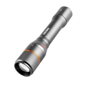 NEBO Davinci 2000 Gray Flashlight 200/800/2000 Lumens White LED