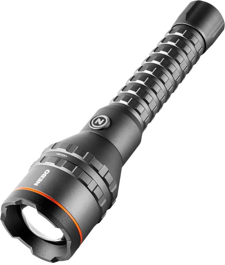Nebo Davinci 10000L Gray Flashlight 100 400 1000 Lumens White LED