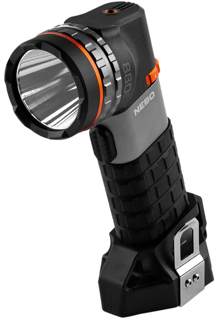 NEBO Luxtreme SL50 Black 50 250 450 Lumens White LED Flashlight