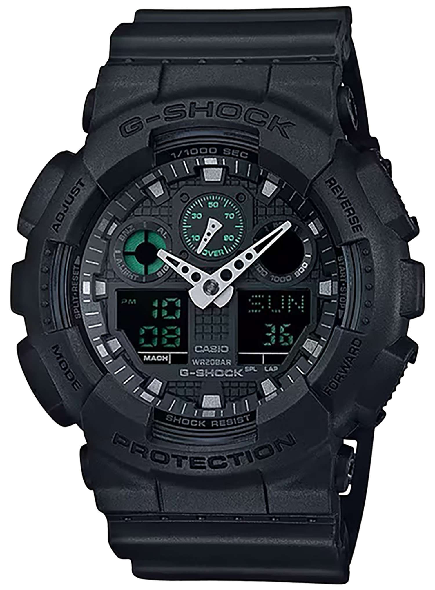 G-Shock GA100MB1ACR Tactical Watch 1 G-Shock GA100MB1ACR Tactical Black Stainless Steel Watch Accessory