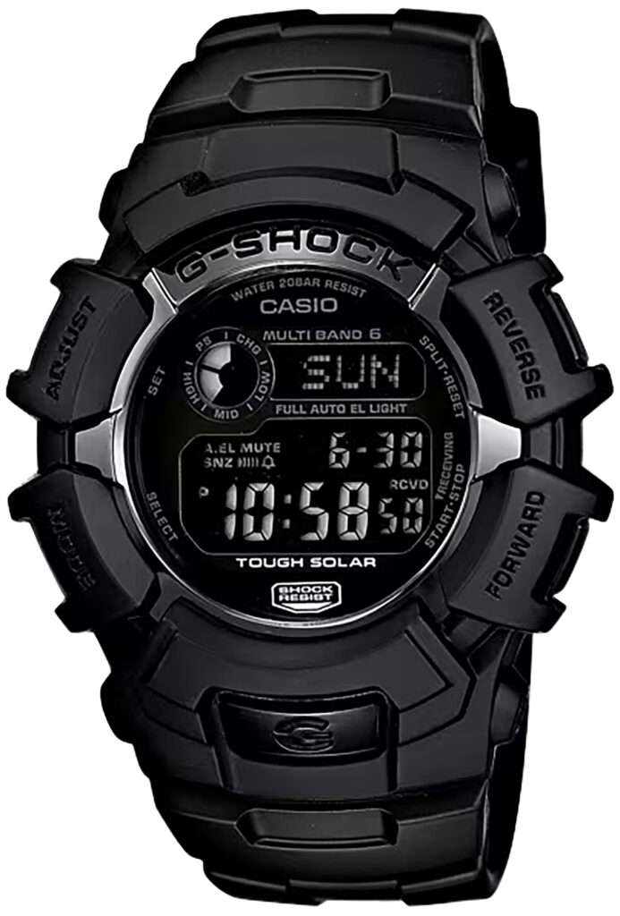 G-Shock GW2310FB1CR Tactical Black Stainless Steel Bezel Watch