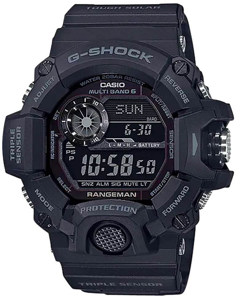 G-Shock Tactical Rangeman Digital Compass Blackout Watch