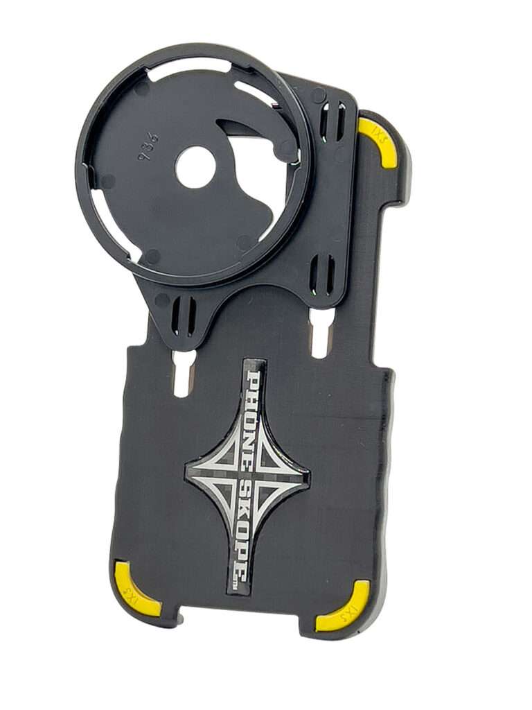 Phone Skope iPhone 14 Plus Black and Yellow Phone Case Accessory