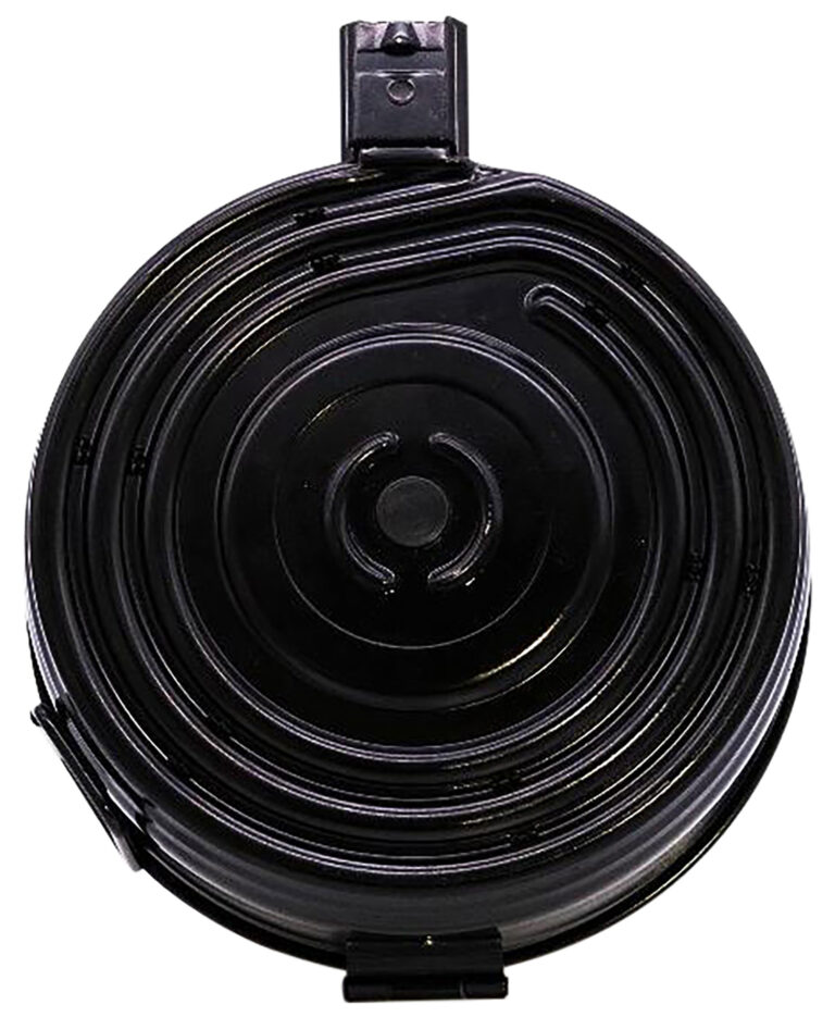KCI USA AK-47 7.62x39mm 75 Round Black Steel Drum Magazine