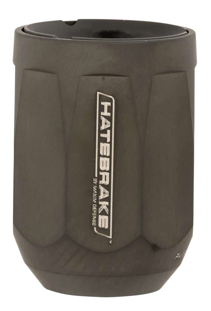 Maxim Defense Hate Brake 30 Caliber 5/8 inch-24 Black Muzzle Brake Accessory