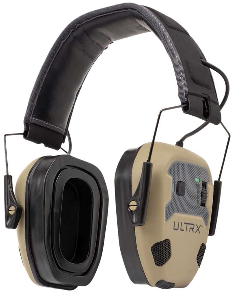 Allen Company Ultrax Electronic Over the Head Ear Muffs