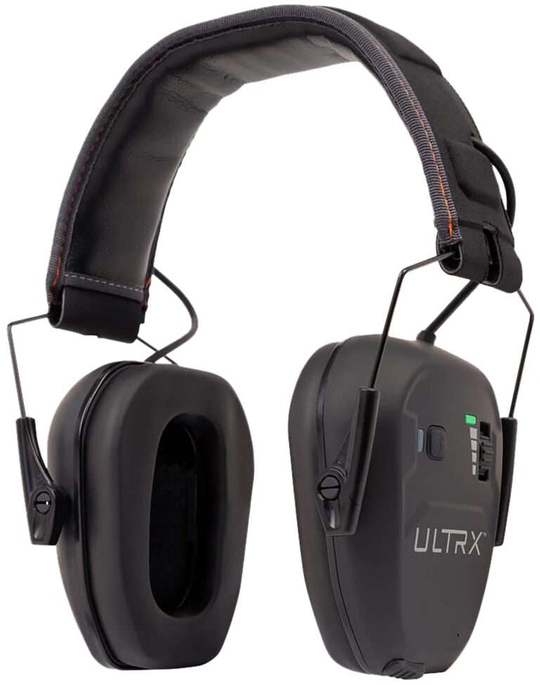 Allen Company Ultrax Over the Head Electronic Ear Muffs
