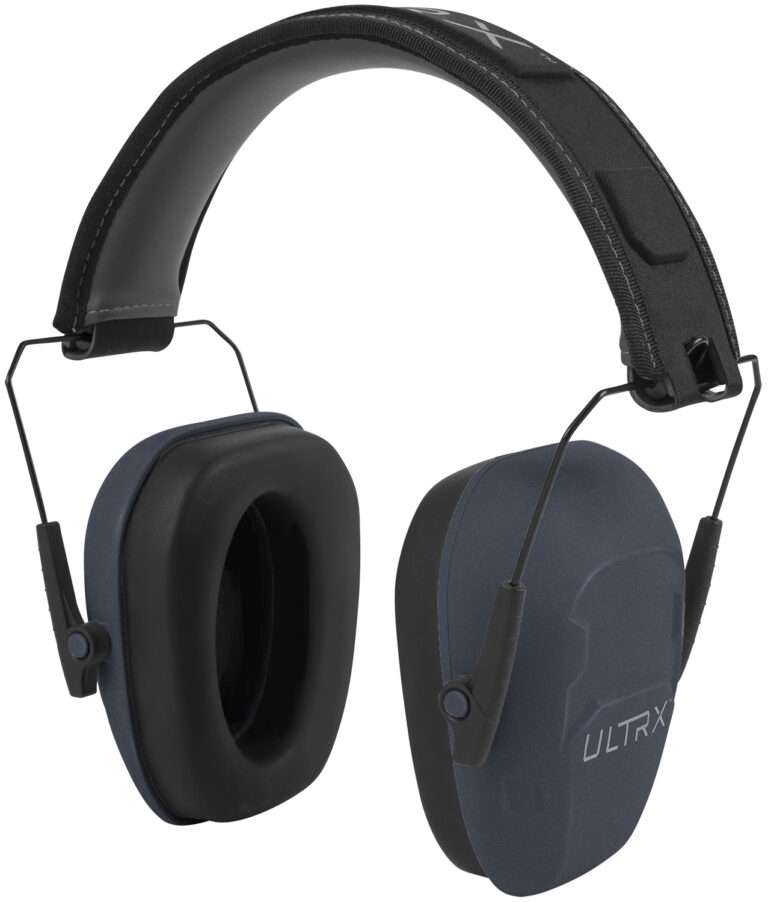Allen Company Ultrax Over the Head Navy Earmuff