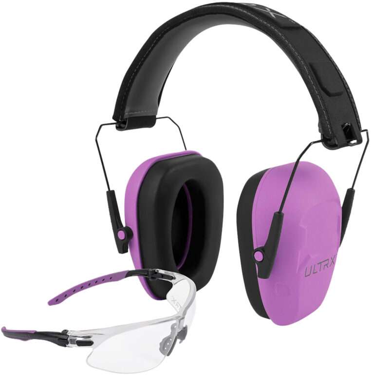 Allen Company ULTRX Over the Head Plum Earmuff